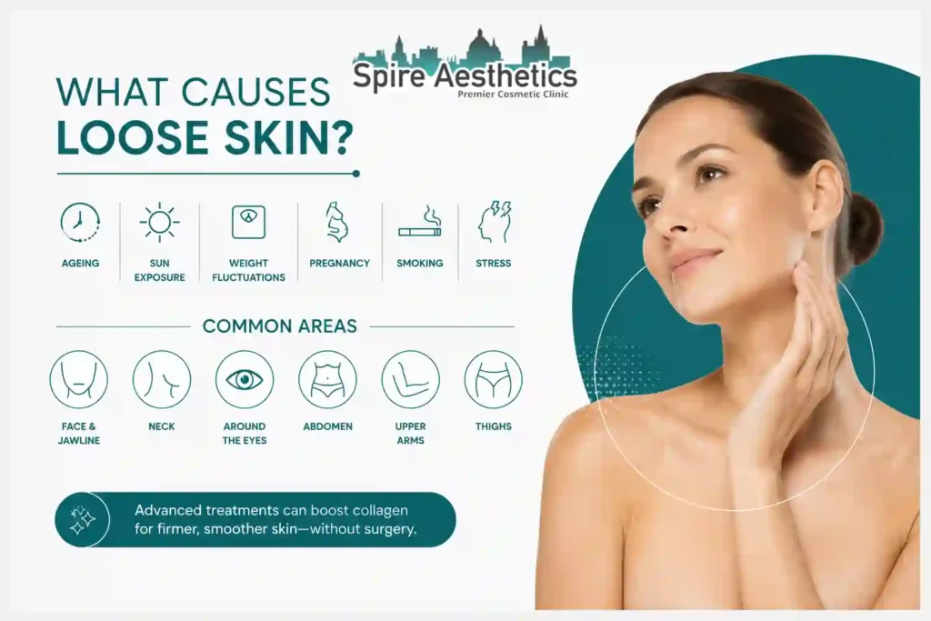What Causes Loose Skin in the First Place Westbury?
